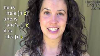 How to Pronounce Contractions American English Pronunciation [upl. by Ennaeerb]