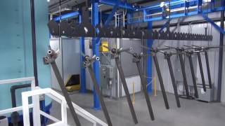 Powder Coating System  Fully Automated and Custom [upl. by Rebecca]