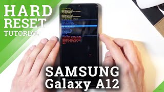 Hard Reset SAMSUNG Galaxy A12 – Bypass Screen Lock  Factory Reset by Recovery Mode [upl. by Glynnis]