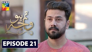 Tum Ho Wajah Episode 21  English Subtitles  HUM TV Drama 25 September 2020 [upl. by Adnahsam]