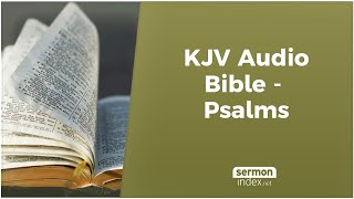 KJV Audio Bible  Psalms [upl. by Nork554]