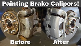 How To Paint Brake Calipers  DupliColor [upl. by Capp]