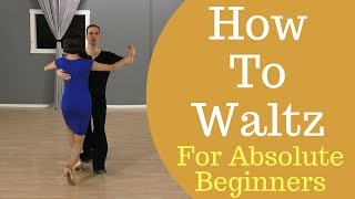 How To Waltz Dance For Beginners  Waltz Box Step [upl. by Atrahc178]