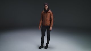 Arcteryx  Cerium LT Hoody Womens  Rhassoul [upl. by Sanfred284]