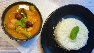 Healthy Red Radish Sambar  traditional sambar  Radish sambar  easy way to make sambar  sambar [upl. by Ronni854]