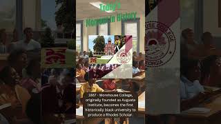 Today’s Moment in History Augusta Institute  Morehouse College [upl. by Donia]