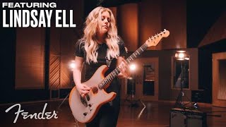 Lindsay Ell  American Acoustasonic Stratocaster  Fender [upl. by Bordy]