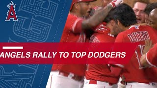 Angels stun the Dodgers with walkoff win in the 9th [upl. by Yoc360]