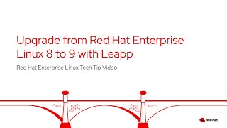 Use Leapp to Upgrade from Red Hat Enterprise Linux 8 to RHEL 9 inplace [upl. by Katha]