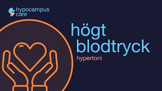 Högt blodtryck hypertoni [upl. by Llednav]