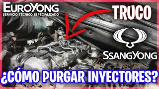 COMO PURGAR SISTEMA COMBUSTIBLE SSANGYONG SOLUCIONADO TRUCO 1 [upl. by Anawek]