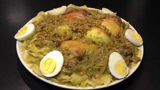 RECETTE TRADITIONNELLE MAROCAINE LA RFISSA [upl. by Nialb732]