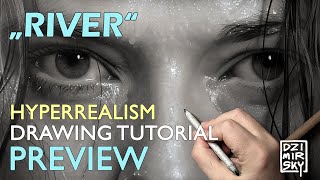 Dirk Dzimirsky  Hyperrealism Drawing Tutorial Workshop Preview [upl. by Grearson]