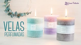 Velas aromaticas cilindricas [upl. by Ardnuek386]