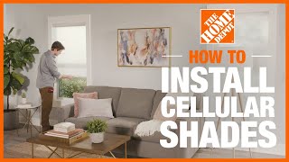 How to Install Cordless Cellular Shades [upl. by Eidob]