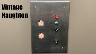 Amazing Startup Vintage Haughton Hydraulic Elevator  Lockport NY [upl. by Nacnud]