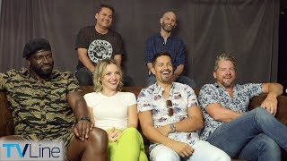 Magnum PI Cast Interview  ComicCon 2018  TVLine [upl. by Iinden696]