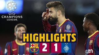 BARÇA 21 DYNAMO  HIGHLIGHTS amp REACTIONS [upl. by Anita]