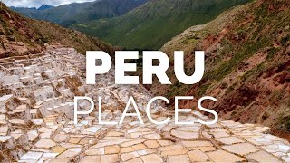 10 Best Places to Visit in Peru  Travel Video [upl. by Aneba]