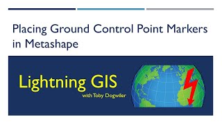 Placing Ground Control Point Markers in Agisoft Metashape [upl. by Mikeb]