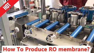 RO Membrane Making MachineRO Membrane Rolling Machine [upl. by Miru59]