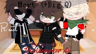 McytQuackity React To Bench Trio  Troublemaker Au  Dsmp  Credits In Descripton [upl. by Namor]