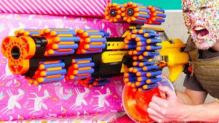 Nerf War Birthday Battle [upl. by Nick631]