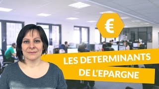 Les determinants de lepargne  Économie  digiSchool [upl. by Avictor]