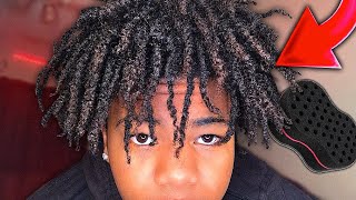 HOW TO Get FreeForm Dreads EASILY Thot Boy Haircut [upl. by Esirtal]