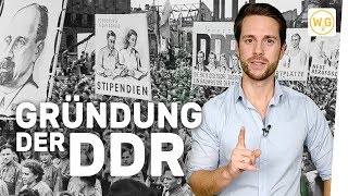 Gründung der Deutschen Demokratischen Republik DDR  Geschichte [upl. by Alasteir564]