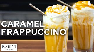 Recreating Starbucks ICONIC Caramel Frappuccinos  Shorts Favourites [upl. by Leanor]