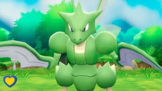 HOW TO GET Scyther in Pokémon Lets Go Pikachu Version Exclusive [upl. by Namor]