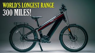 Top 5 Worlds Long Range Electric Bikes [upl. by Earlie]