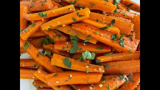 How to Make HONEY GLAZED CARROTS [upl. by Leeth939]