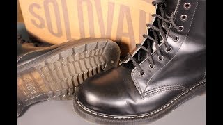 BREAK IN amp SIZING SOLVAIR 8 Hole Derby Boot [upl. by Aisaim976]