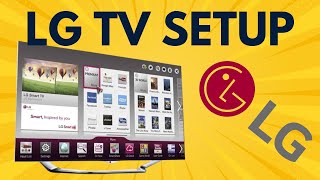 LG Smart television setup Guide  How to set up LG TV [upl. by Murray]