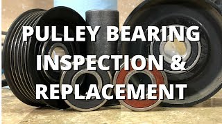 Pulley Bearing Inspection amp Replacement  Honda S2000 [upl. by Oxley320]