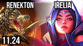 RENEKTON vs IRELIA TOP  Rank 3 Renekton 801 Legendary Rank 26  BR Challenger  1124 [upl. by Roselyn]