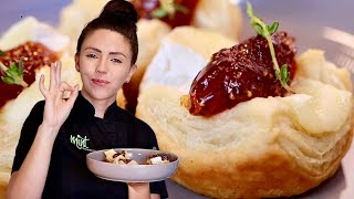 Baked Brie Puff Pastry with Fig Jam Recipe [upl. by Notlef213]