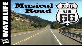 Route 66 Musical Road  Tijeras New Mexico [upl. by Llehsim736]