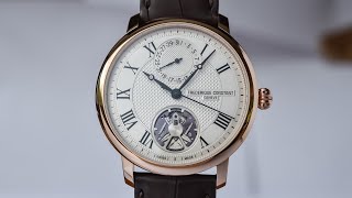 INDEPTH  The Frederique Constant Slimline Monolithic Manufacture with Groundbreaking Oscillator [upl. by Labana]