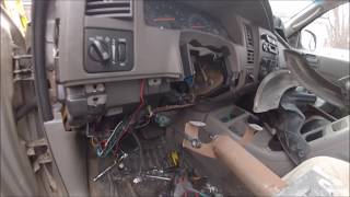 How To Remove A Steering Wheel Assembly Out Of A 1998  2003 Dodge Durango  Under 10 Mins [upl. by Kalikow640]