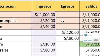 Como llevar la contabilidad de un negocio pequeño con Excel [upl. by Oderfodog]