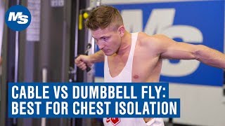 Cable Crossovers Vs Dumbbell Fly Which Builds A Bigger Chest ft Scott Herman [upl. by Meda]