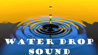 Water drop sound effect [upl. by Madge]