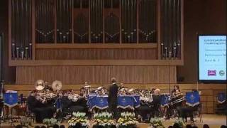 Brass Band Buizingen plays Earthrise by Nigel Clarke at the EBBC 2010 in Linz [upl. by Elrae]