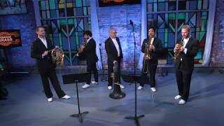 Canadian Brass performs LIVE at Zoomer Hall [upl. by Blanka300]