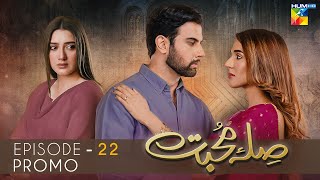 Sila E Mohabbat  Episode 22 Promo  HUM TV Drama [upl. by Nevyar]