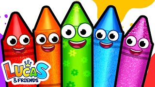 Color Song for Kids  Sing amp Learn Colors for Children  RV AppStudios [upl. by Ycam]