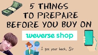 🌸What You Should Prepare Before You Buy on WEVERSE SHOP  An honest guide✨ WEVERSE SHOP TUTORIAL [upl. by Chaddie]